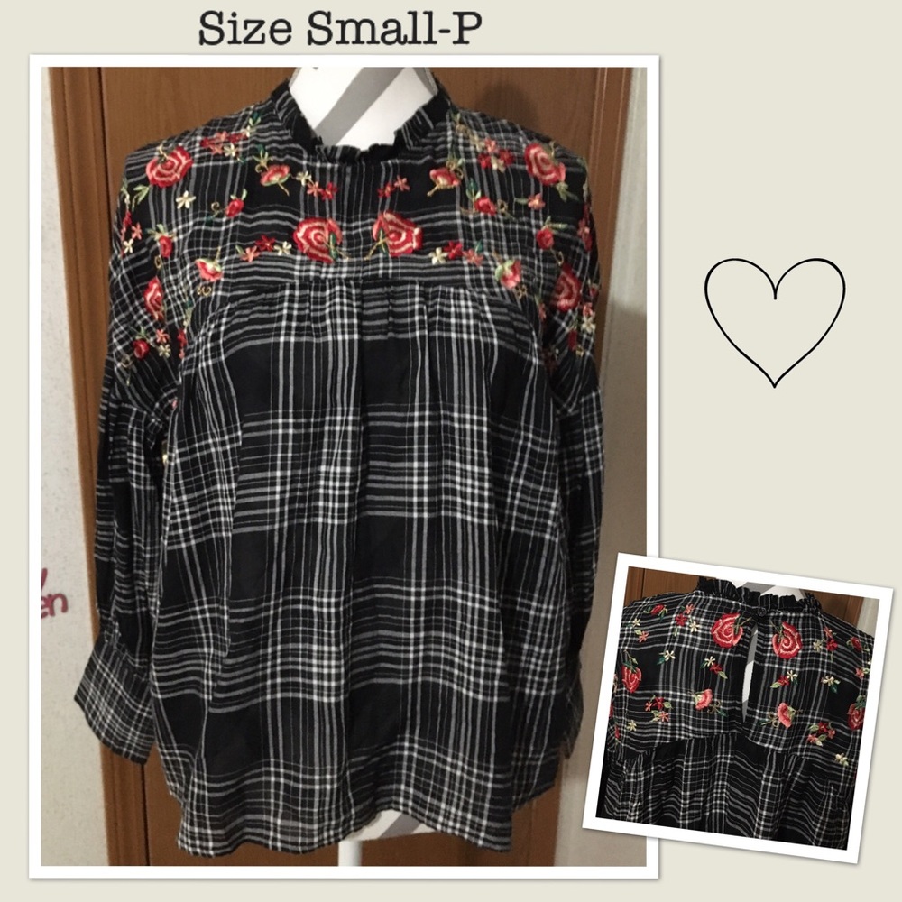 Zara Floral Top small petite